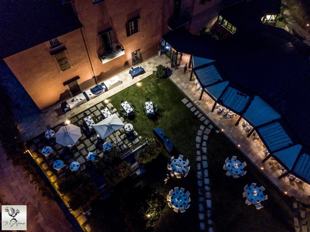 Castello Rosso Hotel Costigliole Saluzzo Kültér fotó