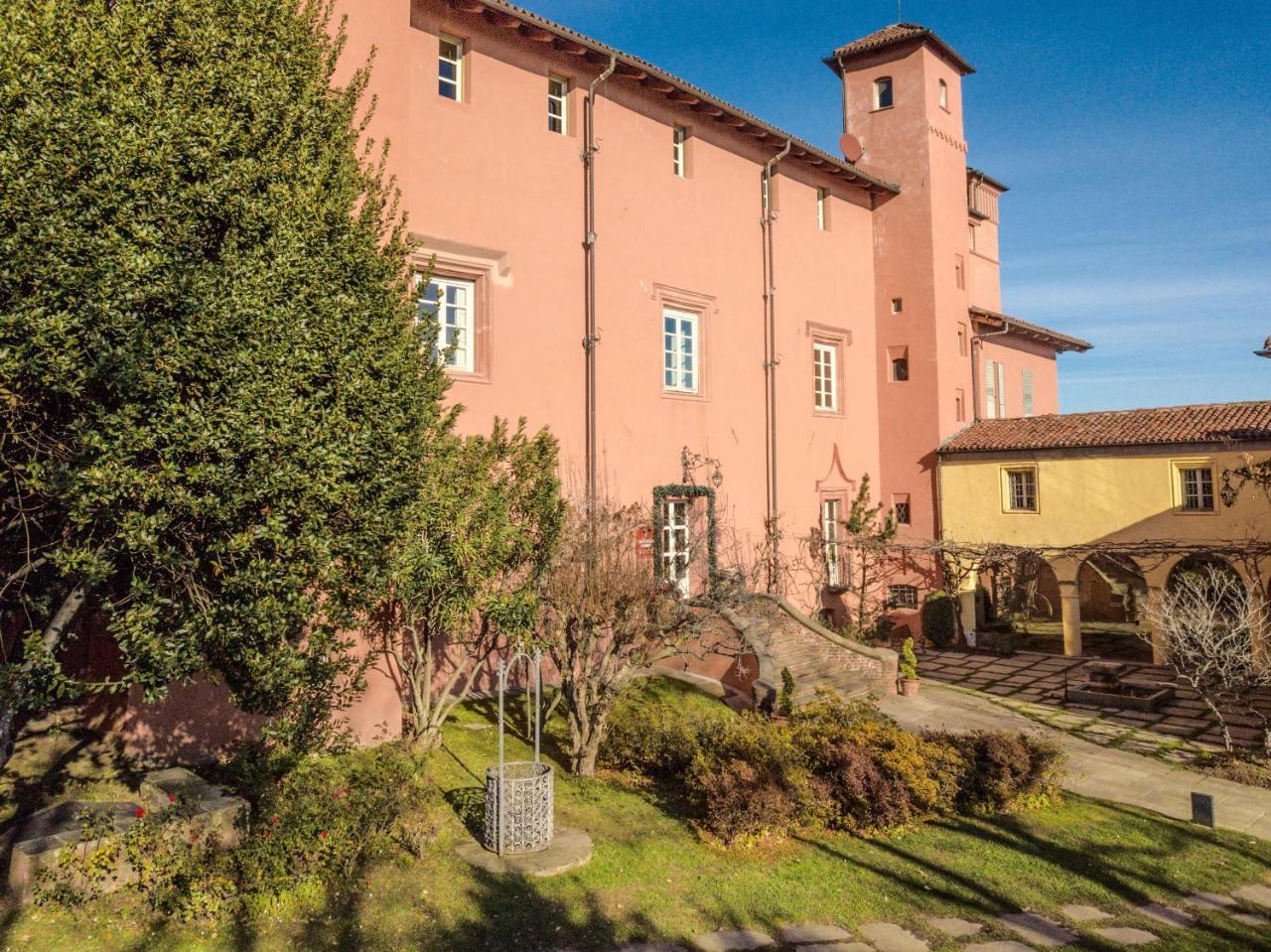 Castello Rosso Hotel Costigliole Saluzzo Kültér fotó