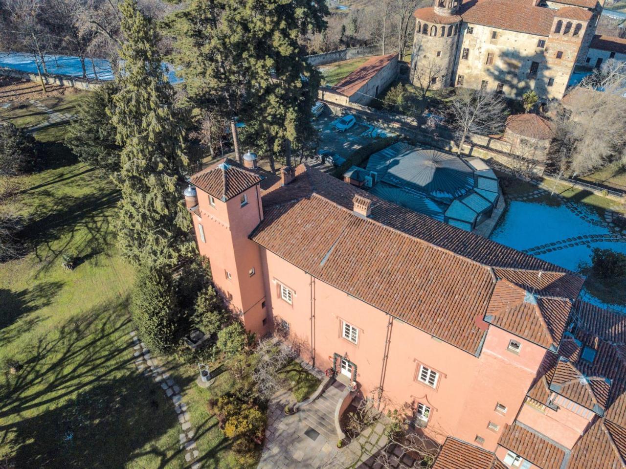 Castello Rosso Hotel Costigliole Saluzzo Kültér fotó