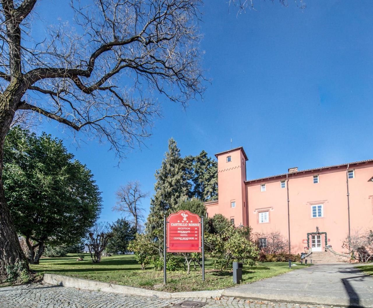 Castello Rosso Hotel Costigliole Saluzzo Kültér fotó