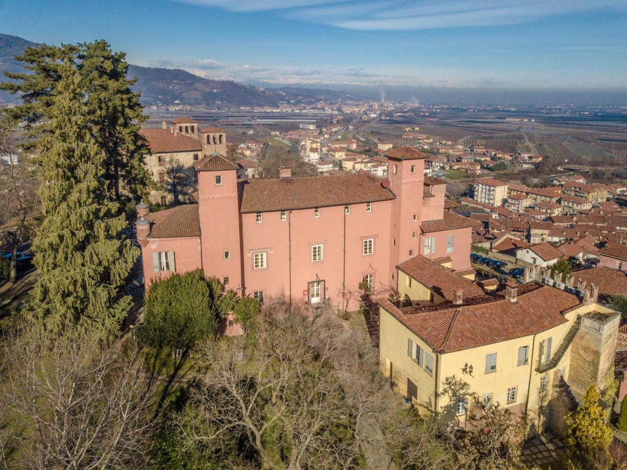 Castello Rosso Hotel Costigliole Saluzzo Kültér fotó